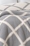 Liora 7-Layer Muslin Bedspread, Double Size, Geometric Patterned, 230x250 cm - 2