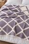 Liora 7-Layer Muslin Bedspread, Double Size, Geometric Patterned, 230x250 cm - 2