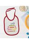 BK Kids First Father's Day-Themed Red Baby Bib - 1 en124566