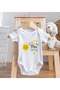 BK Kids "No Worries, My Uncle Will Take Care of It" Printed Baby Bodysuit - Model 1, 0–3 Months - 4