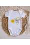 BK Kids "No Worries, My Uncle Will Take Care of It" Printed Baby Bodysuit - Model 1, 0–3 Months - 2