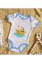 BK Kids Blue Baby Bodysuit with Cute Captain Design - 1 en123033 - 2