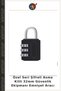 Special Series Coded Padlock, 32 mm, Security Equipment, Locking Mechanism