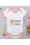 BK Kids Pink Baby Bodysuit with "Auntie's Little Bird" Design - 1, 6–9 Months