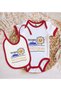 BK Kids "I Love My Aunt" Red Baby Bodysuit and Bib Gift Set #1—0–3 Months - 2