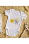 BK Kids "No Worries, My Uncle Will Take Care of It" Printed Baby Bodysuit - Model 1, 0–3 Months