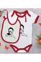 BK Kids Atatürk-Themed Red Baby Bodysuit and Bib Gift Set-19, 12–18 months