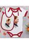BK Kids Atatürk-Themed Red Baby Bodysuit and Bib Gift Set—11, 12–18 months