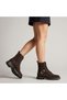 (Park Moda) Lace-Up & Zip-Up Casual Women's Boots, COFFEE - 2