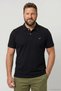 Cayman Black 100% Cotton Oversized Polo Shirt