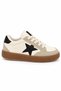 Star-Patterned Rubber Sole, Lace-Up, Casual Unisex Boys'/Girls' Kids' Sneakers - 4