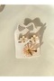 HAIR CLIP - 3-PIECE SET WITH FLOWERS - 8