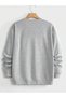 Men's Grimelange Crew Neck Hoodless Winter Sweatshirt - 2