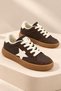 Star-Patterned Rubber Sole, Lace-Up, Casual Unisex Boys'/Girls' Kids' Sneakers - 2