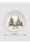 LCW HOME Assorted New Year's-Themed Porcelain Plate, 19 cm - 2