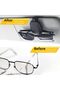 Leather Sunglasses Holder, 2-Pack (Black) | Car Magnetic Sun Visor Accessories - 4