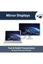 محول من HDMI إلى VGA - يدعم دقة 4K و1080p - يتيح الاتصال بأجهزة التلفزيون وأجهزة الكمبيوتر المحمولة وأجهزة الكمبيوتر. - 4