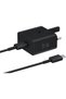 25W Super Fast Charging Travel Adaptor with Type-C Cable, Black