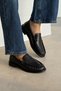 Saint Black Genuine Leather Loafers - 3