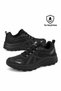 Men's Black Waterproof Lace-Up Outdoor Casual Shoes/Boots
