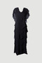 Samara Off-The-Shoulder Flounce Long Evening Dress Chiffon Invitation and Wedding Party Dress - 7