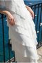 Samara Off-The-Shoulder Flounce Long Evening Dress Chiffon Invitation and Wedding Party Dress - 4