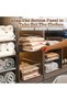 Stackable Shoe Storage Boxes Pull-Out Drawer Organizer for Closet - 5
