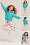 Transitional Colorful Girls' Leggings (Ages 3–8) - 4