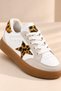 Star-Patterned Rubber Sole, Lace-Up, Casual Unisex Boys'/Girls' Kids' Sneakers - 3