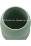(2 Pack) Sippy Cup for Toddler Baby, 100% Silicone Tiny Weaning Open Cup Drinking Training Cup (Blue - 5