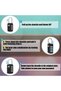 TSA Luggage Locks, [Updated Version] [2 Packs] 4-Digit Combination Padlocks, Travel Security Lock, C - 6