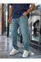 Blue Acid-Wash Baggy Jeans GJ-
