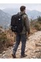Luxury Canvas Hiking Mat with Tie-Detail and Bellows, Travel Hiking Bag - 7