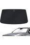 Windshield Sun Shade Fit for Genesis GV70 2022-2025 Window Sunshade Sun Visor Protector Foldable Blo - 7