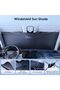 Car Windshield Sunshade Compatible with Mazda CX-30 2019-2026 | Foldable Reflective Sun Visor with Z - 5
