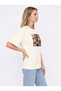 Christmas, New Year's, New Year Printed Jingle Cats Ecru Boxed Fit Women's T-Shirt - C590 - 3