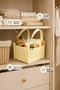 Felt Mom & Baby Care Bag: Organizer for Newborns, Cream