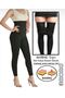 Size 2 Shape-Reducing and Slimming Corset Tights Seamless 2100 Black