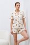 Women's Premium Ruffled Snow White Pajama Set Snow White - 3