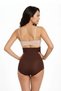 High Shaping Belly and Hip Corset 1050 Brown - 4