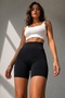 Women's Flexible Elastic Black Medium Support Corset - 5