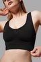 Thick Strap Padless Bustier Corset Seamless 5050 Black