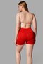 Push up Seamless Butt Shaper Short Legged Corset 2064 Red - 7
