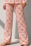 Women's Long Sleeve Cotton Pink Pajama Set - 4