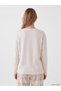 LCW DREAM Pink Jersey-Blend Printed Long-Sleeve Women's Pajama Top, Featuring the ALITA CITY Touch - 2