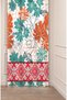 Authentic, Anatolian, Ethnic Patterned Special Design Digital Printed (Single Wing) Modern Stylish Background Curtain