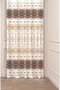 Authentic, Anatolian, Ethnic Patterned Special Design Digital Printed (Single Wing) Modern Stylish Background Curtain