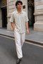 Men's Striped Short Sleeve Shirt - 2