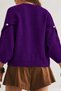 Gülseli Crew Neck Knit Sweater with Button Detail. - 6