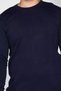 Men's Crew Neck Patterned Knitwear Sweater - 4